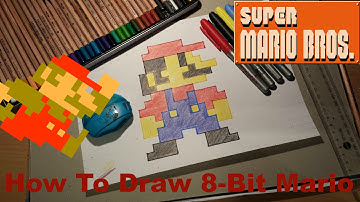 How To Draw 8 Bit Mario
