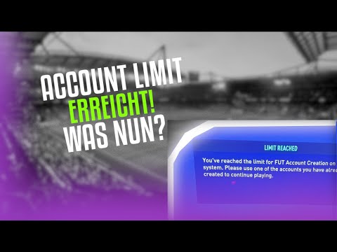 ACCOUNT LIMIT ERREICHT WAS NUN? FIFA 21 II ACCOUNT LIMIT REACHED!