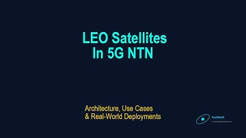 LEO Satellites in 5G NTN