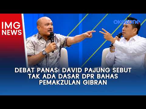 Heated Debate with Ferdinand, David Pajung: No Basis for House of Representatives to Discuss Gibr...