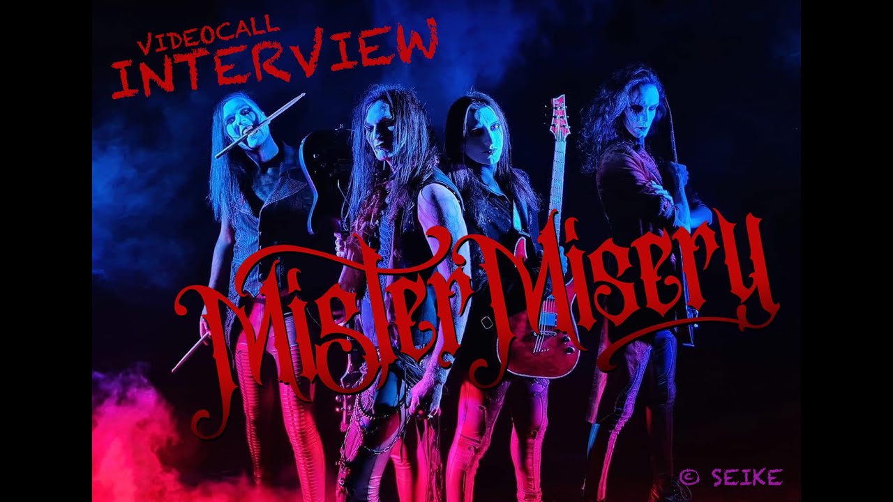 HeadBangers LifeStyle video call with horror metal band MISTER MISERY (2021)
