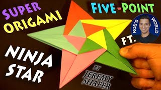 Super Five-Point Ninja Star! - FT. Rob's World