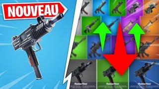 GROS CHANGEMENT SUR TOUTES LES ARMES DE FORTNITE ... (+ NOUVELLE ARME DANS LA PROCHAINE MAJ)