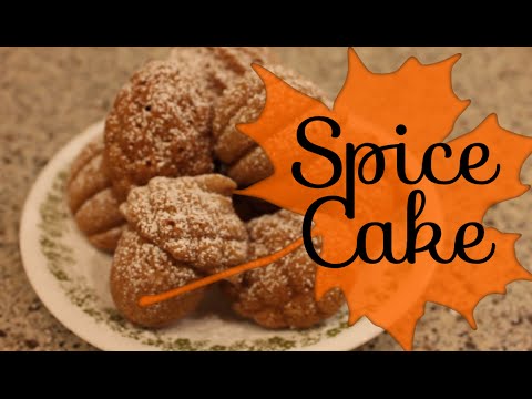 Mini Spice Cakes ~ Perfect for Fall!