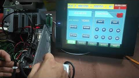 PLC Q Series - QD77MS4 - SERVO - HMI