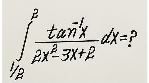 The Integral Looked Very Nice Until I Tried to Integrate It || University Calculus Lecture 