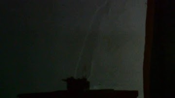 Random candle shadowgraph produced in the wall