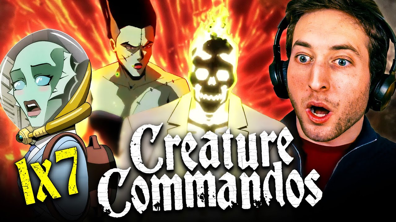 Creature Commandos 1x7 Finale - 'A Very Funny Monster' | REACTION ...