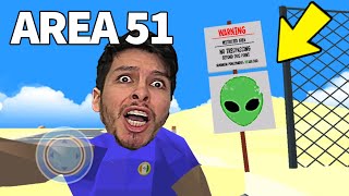 DESCUBRO el AREA 51 *SECRETOS* - Dude Theft Wars screenshot 5