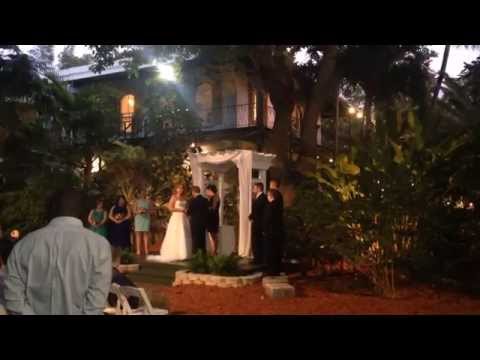 The Hemingway House Beautiful Fun Wedding January 2015 Key West