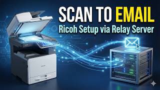 How to Configure Scan to Email on Ricoh Printer via Relay Server