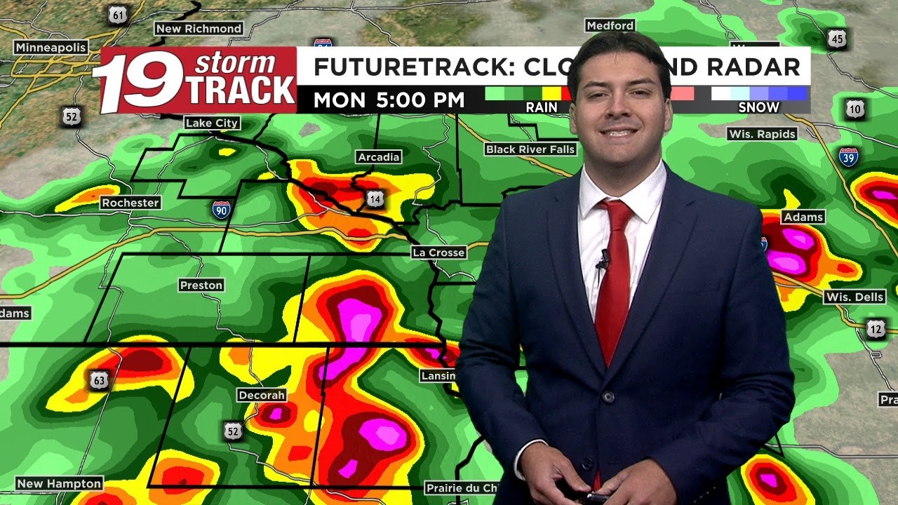 Widely scattered storm chances overnight; next round of widespread ...