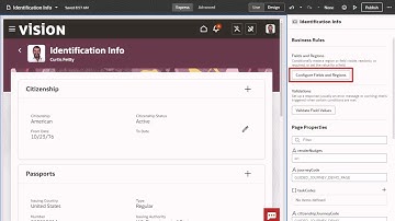 VB Studio Express | How do I modify field and region properties on a Redwood page?