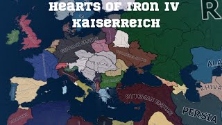 Kaiserreich Timelapse 10 Year War  HOI4 Timelapse