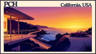After Work Chill | Sunset Drive & Late Night Jazz House Mix | PCH