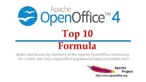 The Top 10 Most Useful Open Office Calc Formula Tutorial