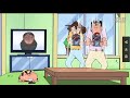 クレヨンしんちゃん: パパもママもテレビに釘付け!