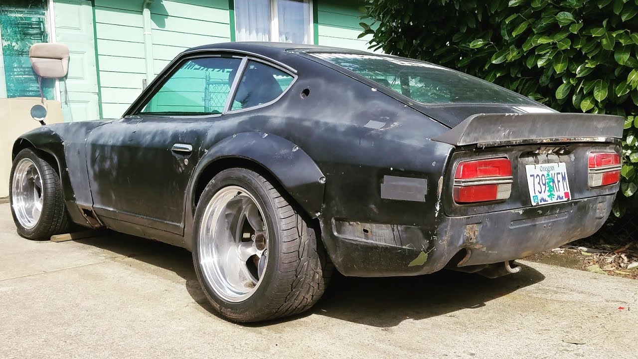 New Widebody For The 240z Rocket Bunny Flares Youtube