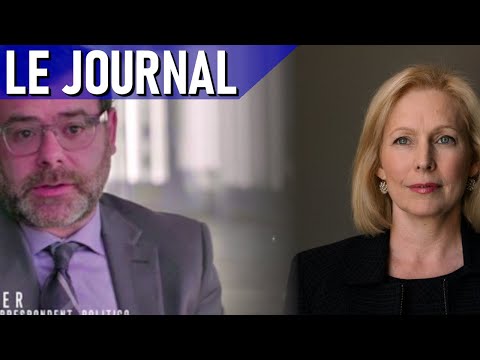 Bryan Bender, Senator Gillibrand and Nick Pope