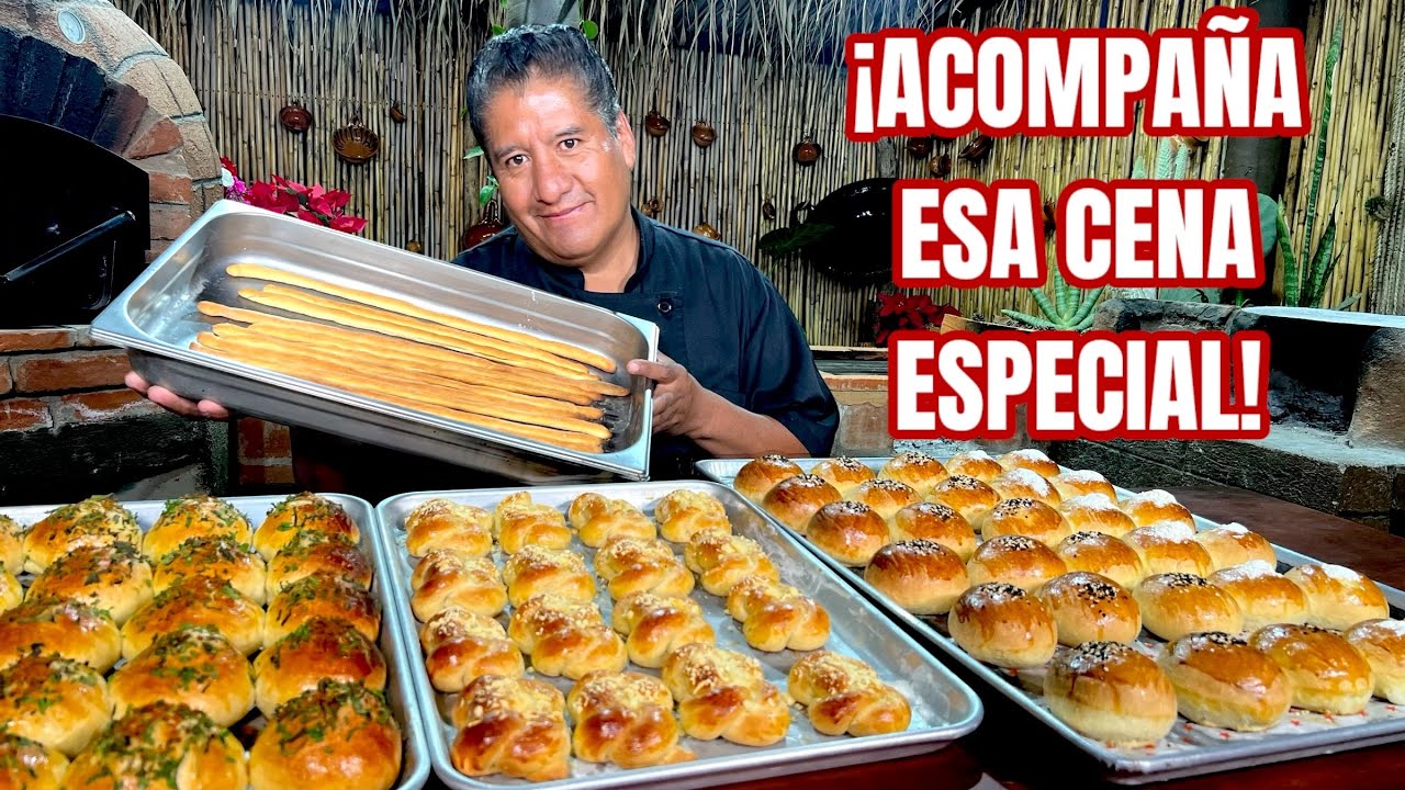 HORNEANDO BOLLOS RELLENOS Y GRISINES ARTESANALES CON EL TOQUE DE OAXACA / #ConSaborAMexico