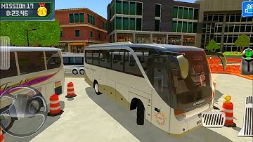 Modern City Bus Driving Simulator 3D | Bus Station: Learn to Drive! Game Play #4 | Abdullah Gaming 🎮