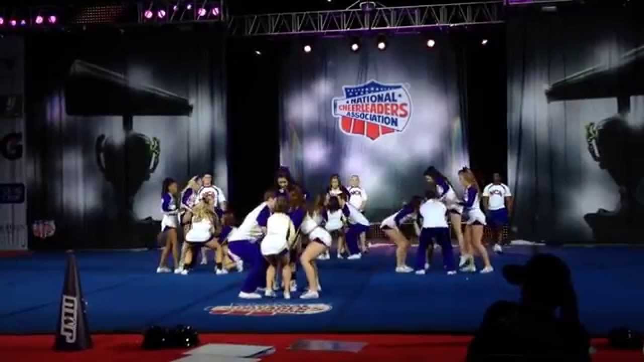 JMU Cheerleading 2014 NCA Collegiate NationalsDaytona Beach, Round 1