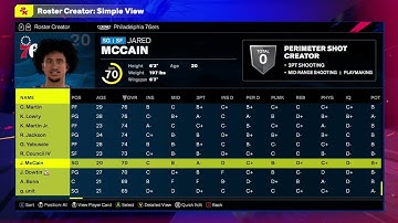 NBA 2K25: How To Assign A Created Player To A Team