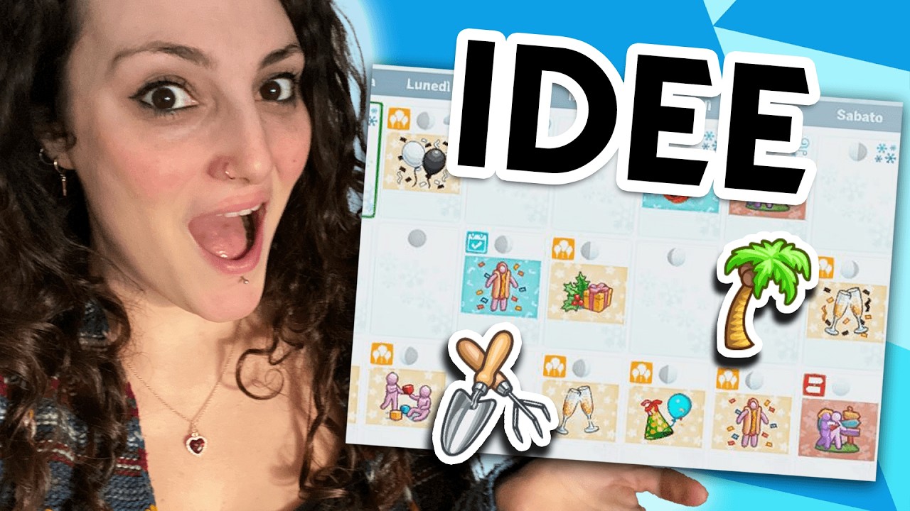 IDEE REALISTICHE per il tuo calendario in The Sims 4 📅🎉