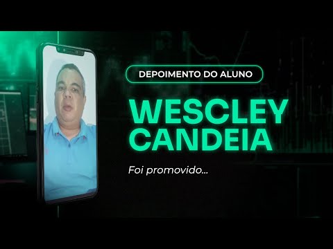 Depoimento em vídeo de Wescley Candeia, aluno(a) do curso de Excel