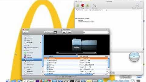 Mac Prank Virus Using AppleScript Editor