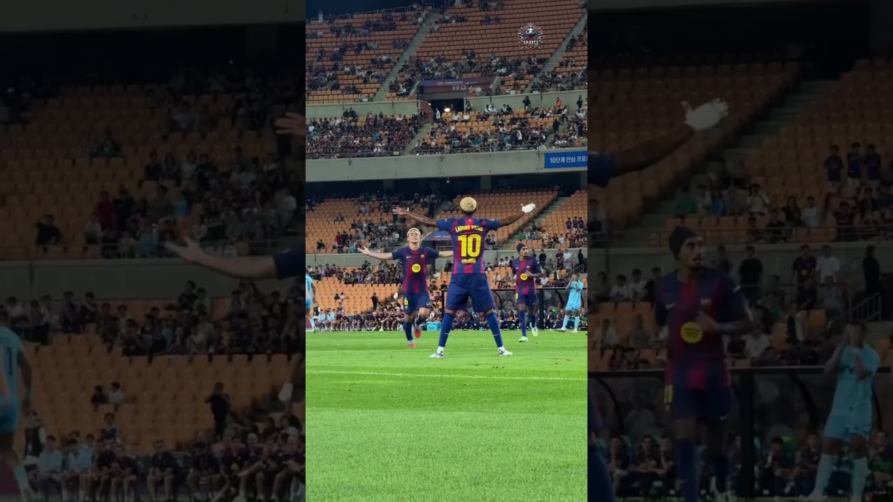 Goal from Pablo Gavi Fc Barcelona vs Daegu fc 