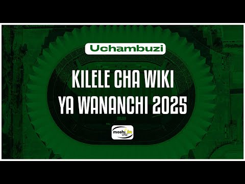 LIVE UCHAMBUZI KILELE CHA WIKI YA WANANCHI 2025 