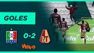 Once Caldas vs. Tolima (0-2) | Liga BetPlay Dimayor 2021-2 | Fecha 13