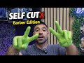 Barber Cuts His Own Hair | Self Cut Transformation 💈