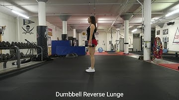 Dumbbell Reverse Lunge - MFN | MIKEFIT.COM