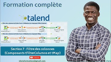 Filtering columns (tFilterColumns and tMap components) – Talend Data Integration #21