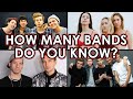 How Many Music Bands Do You Know?