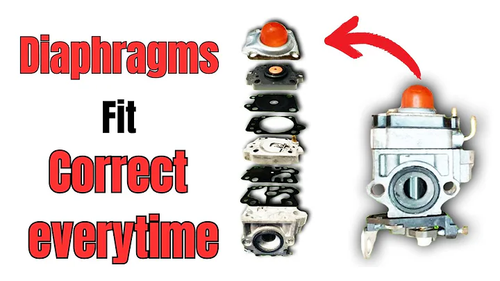 Effective Procedure for Correct Diaphragm Positioning on Weed eater Carburetor.  (by Craig Kirkman)