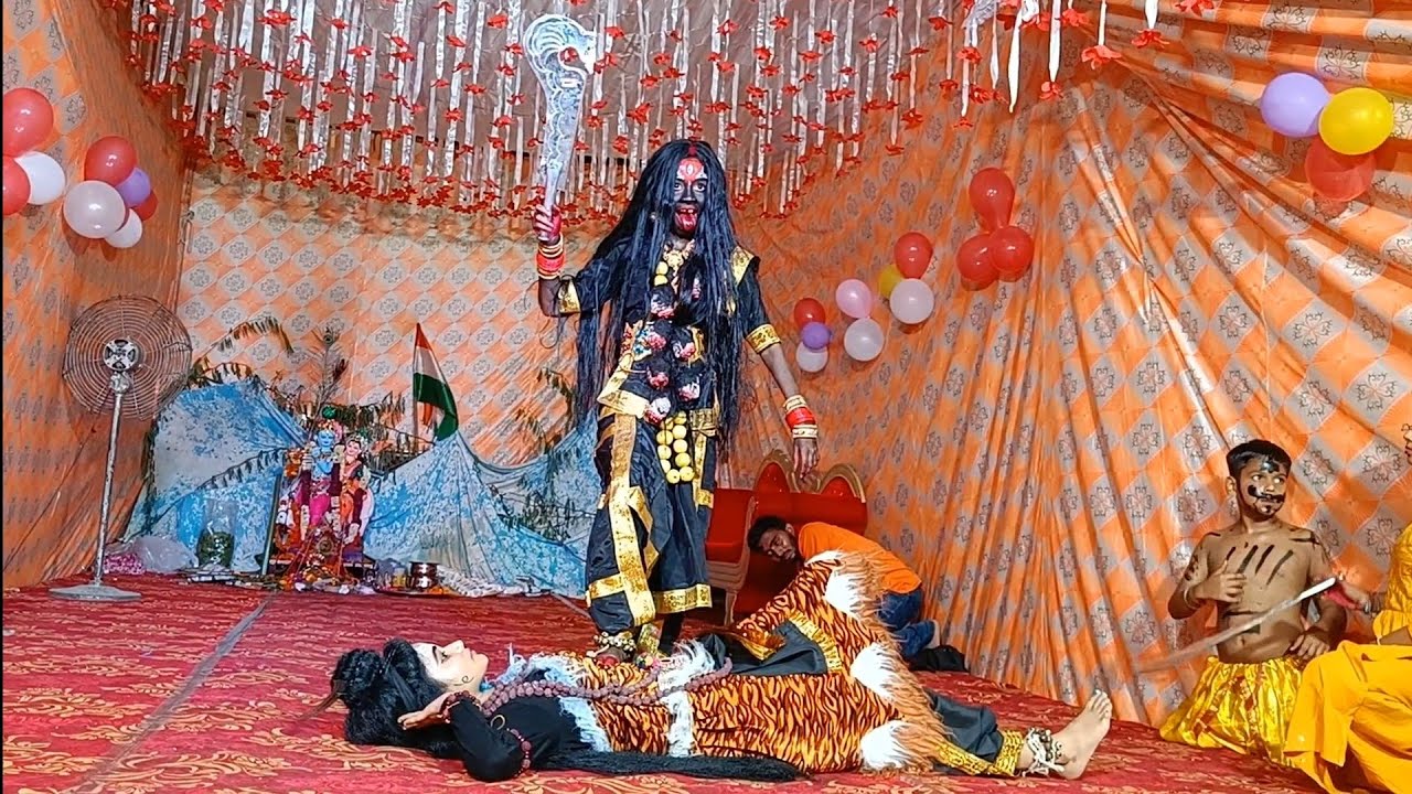 Maa Kali Tandav  Ran Me Kud Padi Maa Kali