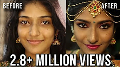 SOUTH INDIAN BRIDAL MAKEUP LOOK | MUGURTHAM MAKEUP | MAKEUP BY PREETHI