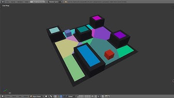Tutorial Navigation mesh inteligência artificial Blender Game Engine
