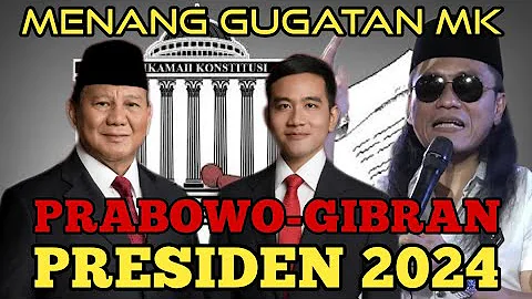 GUS MIFTAH TERBARU - MENANG GUG4TAN MK PRABOWO JADI PRESIDEN 2024 - 2029