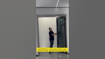 3-panel PD door — slide, swing, and sync in one.Fully open the wall, blending indoors and outdoors.