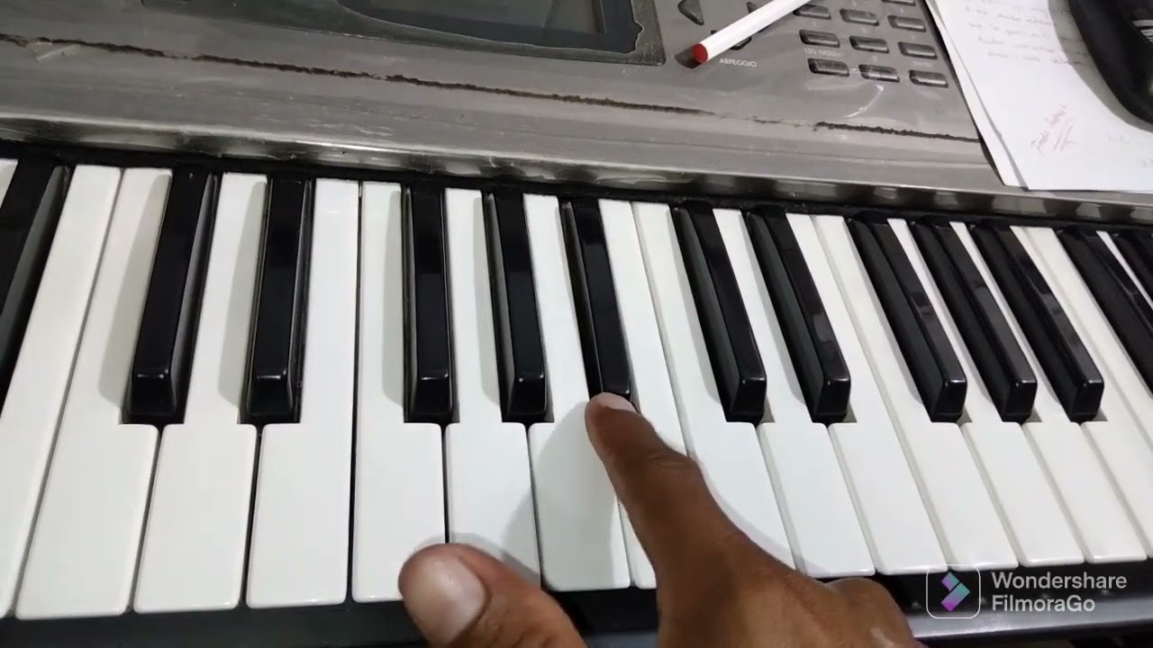 ❣️chilena vuelve a mí ❤️‍🔥(el único guerrero) tutorial🎹🎼🎇💪