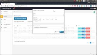 Cloud Ranger Create Schedules