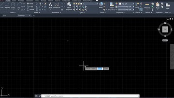 AutoCAD 2021 Tutorial: Dynamic Input and Object Snap: (V) Node object snap