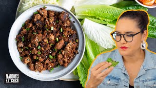 Budgetfriendly Beef Bulgogi Lettuce Wraps | Marion's Kitchen
