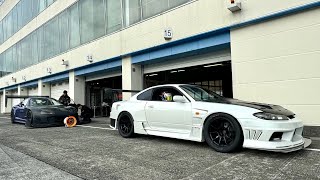 丸田ドライブ　２分切り　１２台目！１分５7秒６８３　Ｓ１５シルビア　丸田小屋　オートポリス