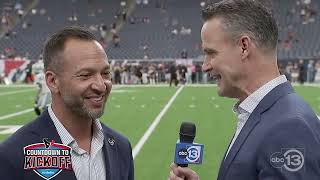 Texans president Mike Tomin talks 25th anniversary season of team ahead of kickoff