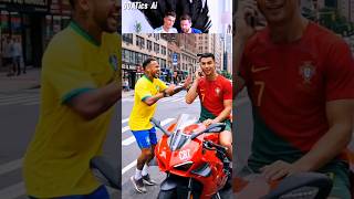 Ronaldo’s Kindness Made Neymar &amp; Mbappé Cry 😢#cristianoronaldo #football #viralreels@cristiano